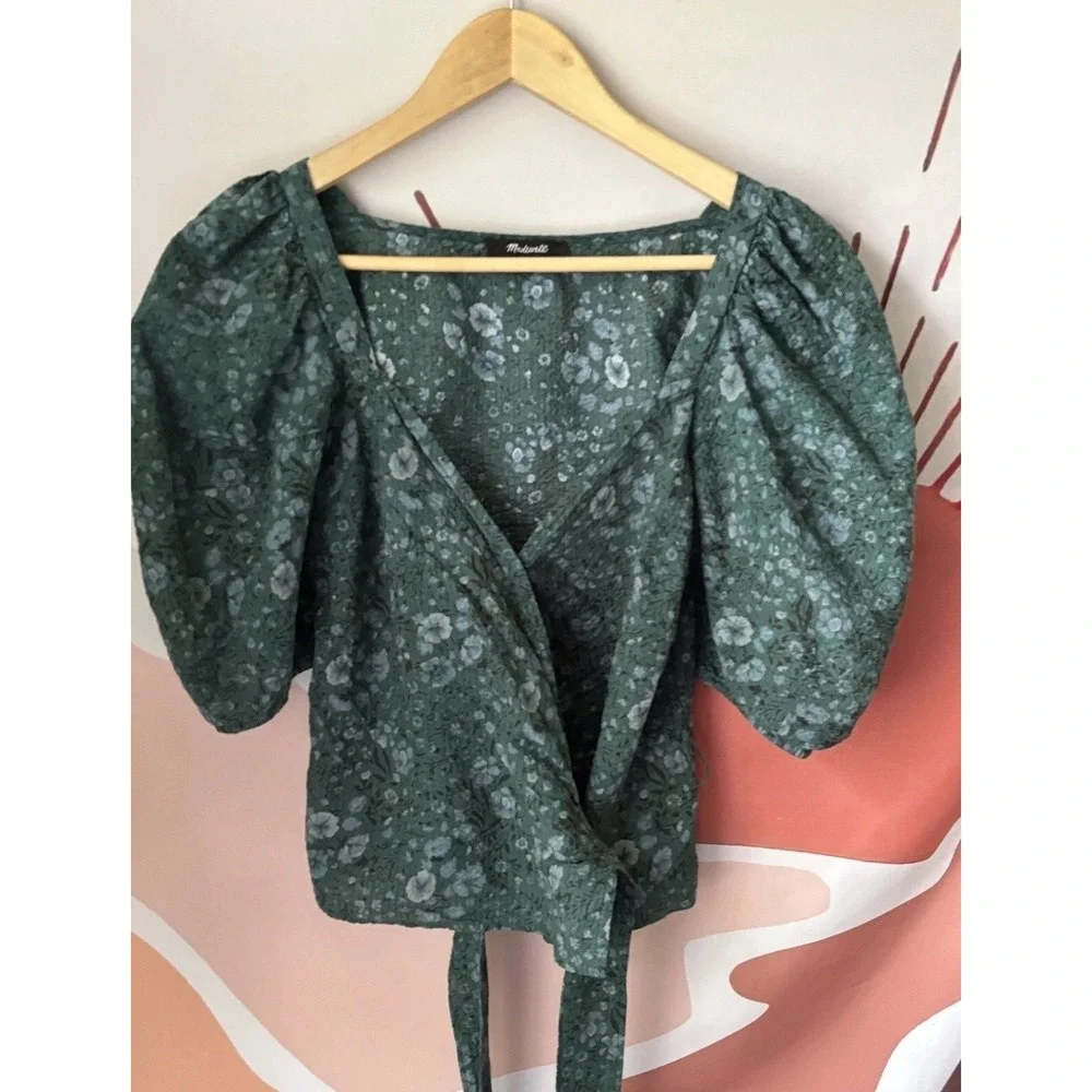 Madewell seersucker sweetheart